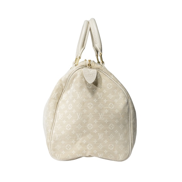 Louis Vuitton Mini Lin Speedy 30 Dune - Picture 10 of 12